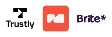 Trustly · Zimpler · Brite logo