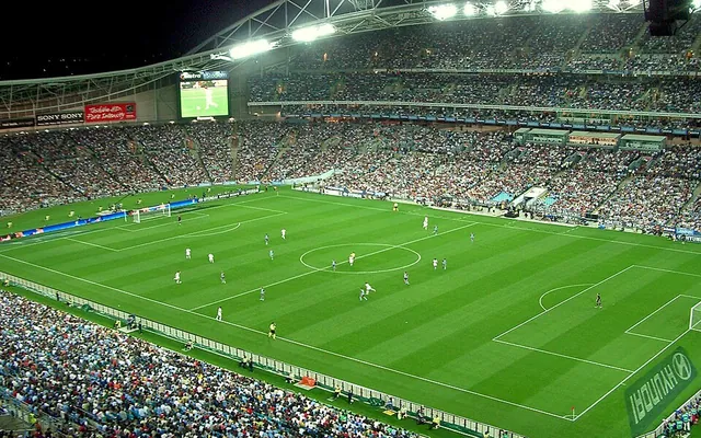 Stadion ottelun aikana